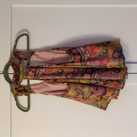 FREE PEOPLE‎ Women's Size M Strawberry Print Sleeveless Boho Festival Top - Picture 4 of 7